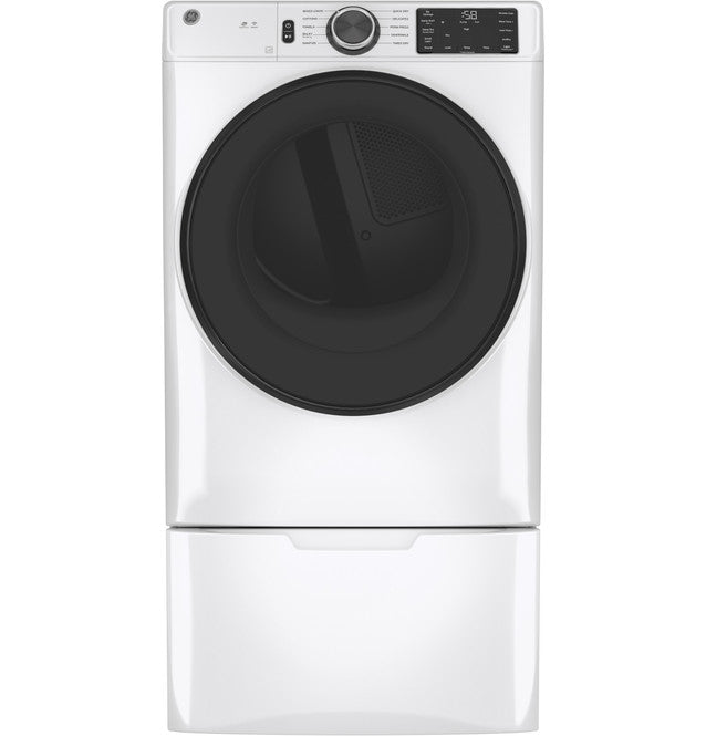 GE HZ108044 ENERGY STAR 7.8 cu. ft. Capacity Smart Front Load Gas Dryer with Sanitize Cycle