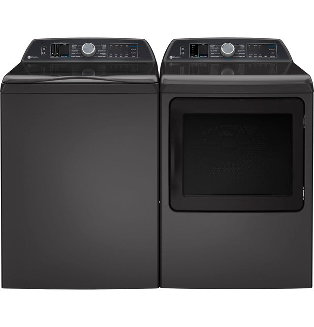 GE Profile PTW700BPTDG ENERGY STAR 5.4 cu. ft. Capacity Washer with Smarter Wash Technology and FlexDispense