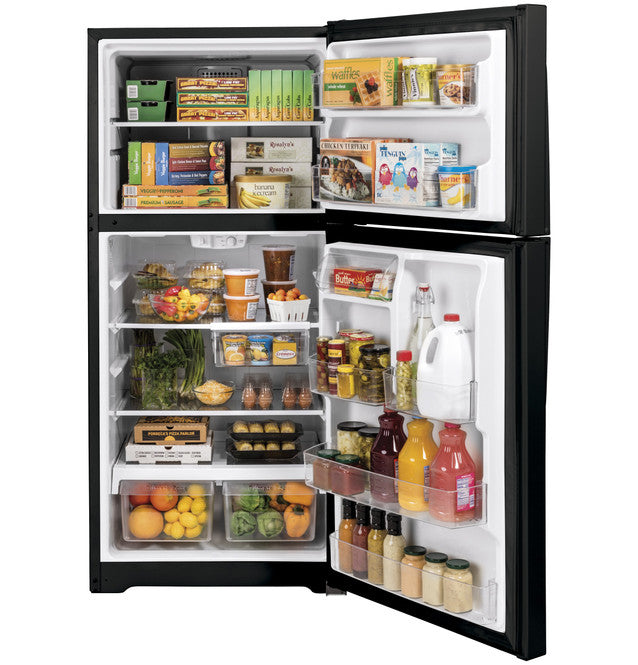 GE GTS22KGNRBB 21.9 Cu. Ft. Garage Ready Top-Freezer Refrigerator