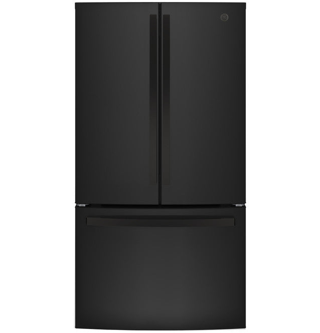 GE GNE27JGMBB ENERGY STAR 27.0 Cu. Ft. French-Door Refrigerator