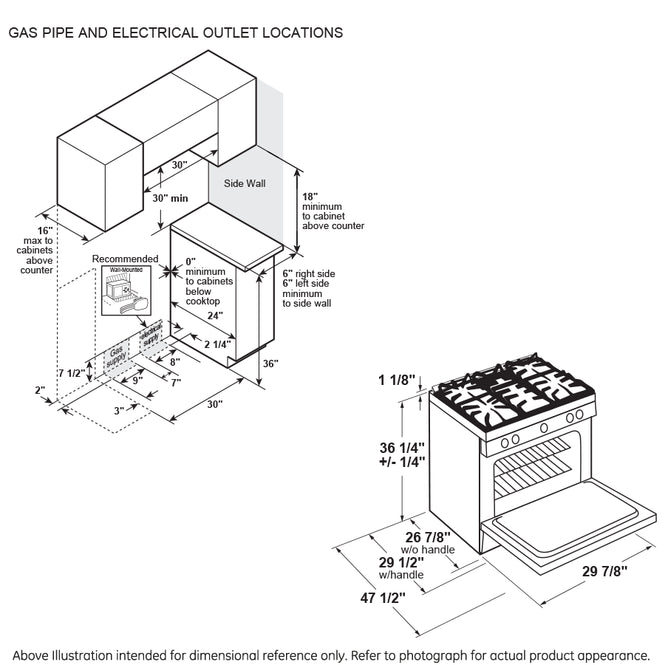 GE Profile P2S930YPFS 30" Smart Dual Fuel Slide-In Front-Control Fingerprint Resistant Range