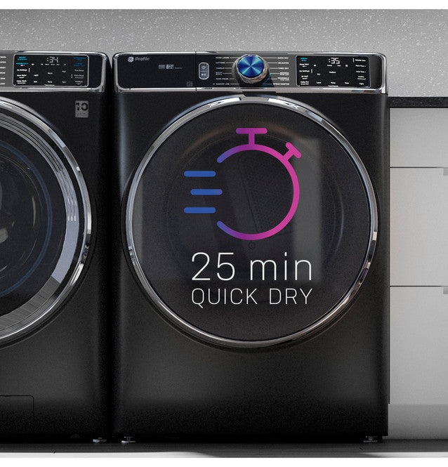 GE Profile PFD87ESPVRS 7.8 cu. ft. Capacity Smart Front Load Electric Dryer with Steam and Sanitize Cycle