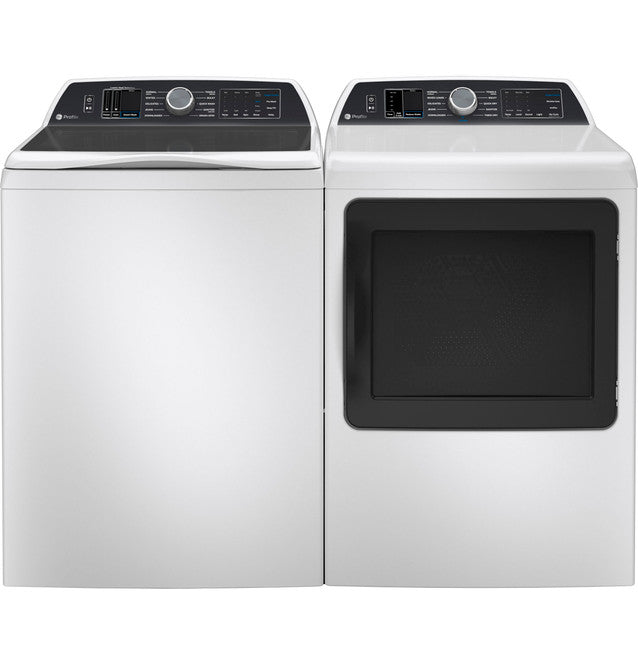 GE Profile PTW700BSTWS ENERGY STAR 5.4 cu. ft. Capacity Washer with Smarter Wash Technology and FlexDispense