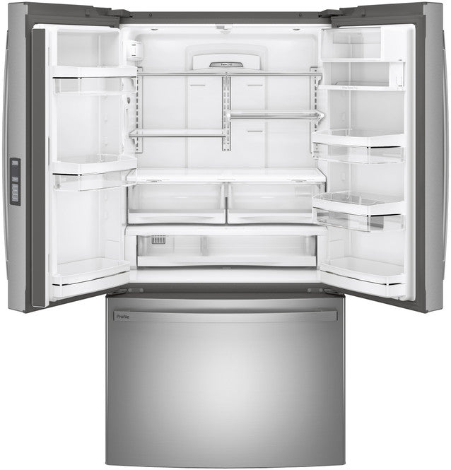GE Profile HZ537904 ENERGY STAR 23.1 Cu. Ft. Counter-Depth Fingerprint Resistant French-Door Refrigerator