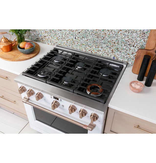 Cafe CGY366P2TS1 36"Smart All-Gas Commercial