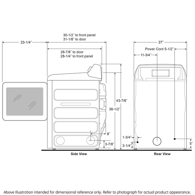 GE Profile PTD70EBSTWS ENERGY STAR 7.4 cu. ft. Capacity Smart aluminized alloy drum Electric Dryer with Sanitize Cycle and Sensor Dry