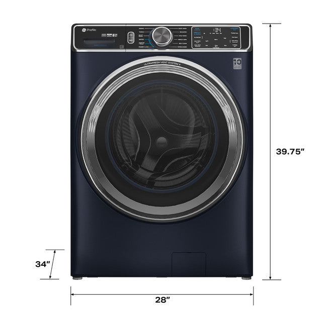 GE Profile PFW870SPVRS 5.3 cu. ft. Capacity Smart Front Load ENERGY STAR Washer with UltraFresh Vent System+ with OdorBlock