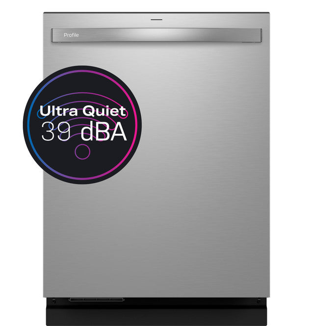 GE Profile PDT795SYVFS ENERGY STAR Smart UltraFresh System Dishwasher with Microban Antimicrobial Technology with Deep Clean Washing 3rd Rack, 39 dBA
