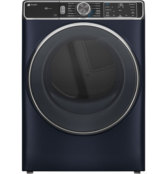 GE Profile PFD87ESPVRS 7.8 cu. ft. Capacity Smart Front Load Electric Dryer with Steam and Sanitize Cycle