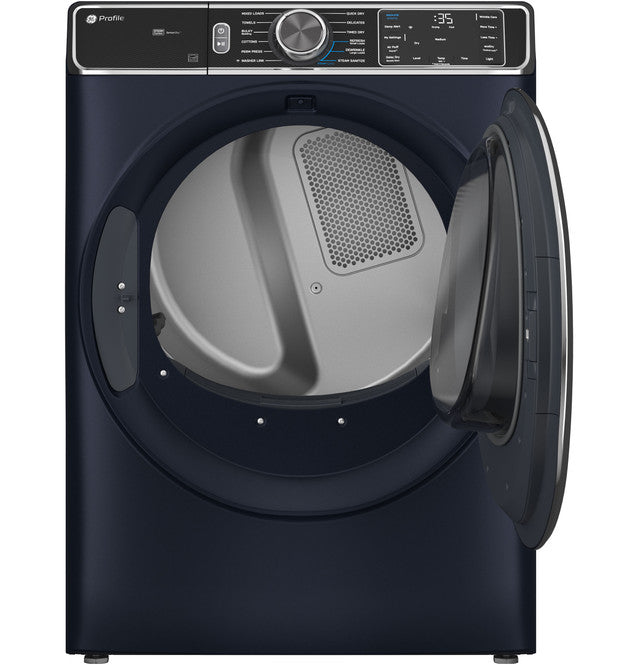 GE Profile PFD87ESPVRS 7.8 cu. ft. Capacity Smart Front Load Electric Dryer with Steam and Sanitize Cycle