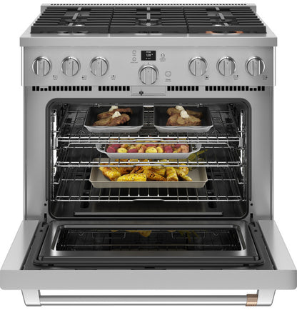 Cafe CGY366P2TS1 36"Smart All-Gas Commercial