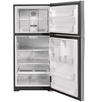 GE GTS22KYNRFS 21.9 Cu. Ft. Garage Ready Top-Freezer Refrigerator