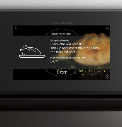 GE Profile PTD7000SNSS  30" Smart Built-In Convection Double Wall Oven with No Preheat Air Fry and Precision Cooking