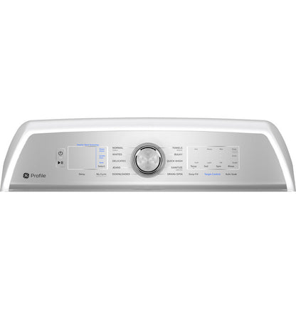 GE Profile PTW600BSRWS  ENERGY STAR 5.0 cu. ft. Capacity Washer with Smarter Wash Technology and FlexDispense