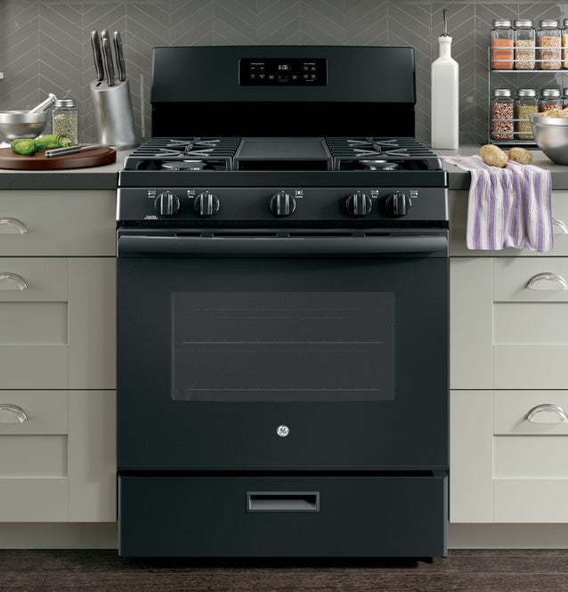 GE JGBS66DEKBB 30" Free-Standing Gas Range