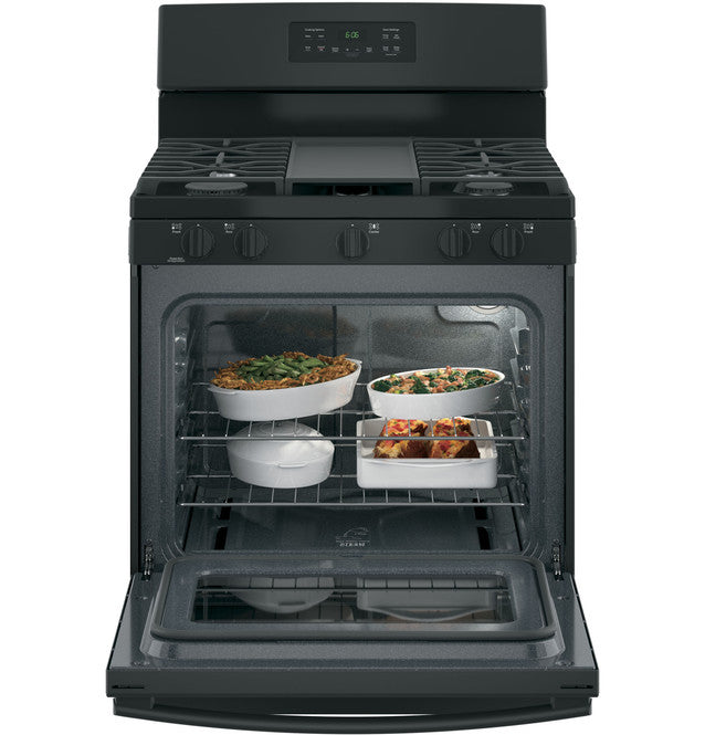 GE JGBS66DEKBB 30" Free-Standing Gas Range