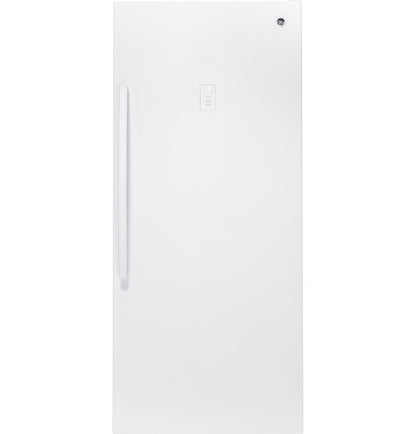 GE FUF21DLRWW ENERGY STAR 21.3 Cu. Ft. Frost-Free Garage Ready Upright Freezer