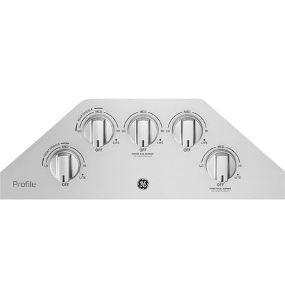 GE Profile PGP7036SLSS  36" Built-In Gas Cooktop with Five Burners