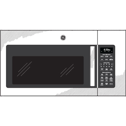 GE JVM7195SKSS 1.9 Cu. Ft. Over-the-Range Sensor Microwave Oven