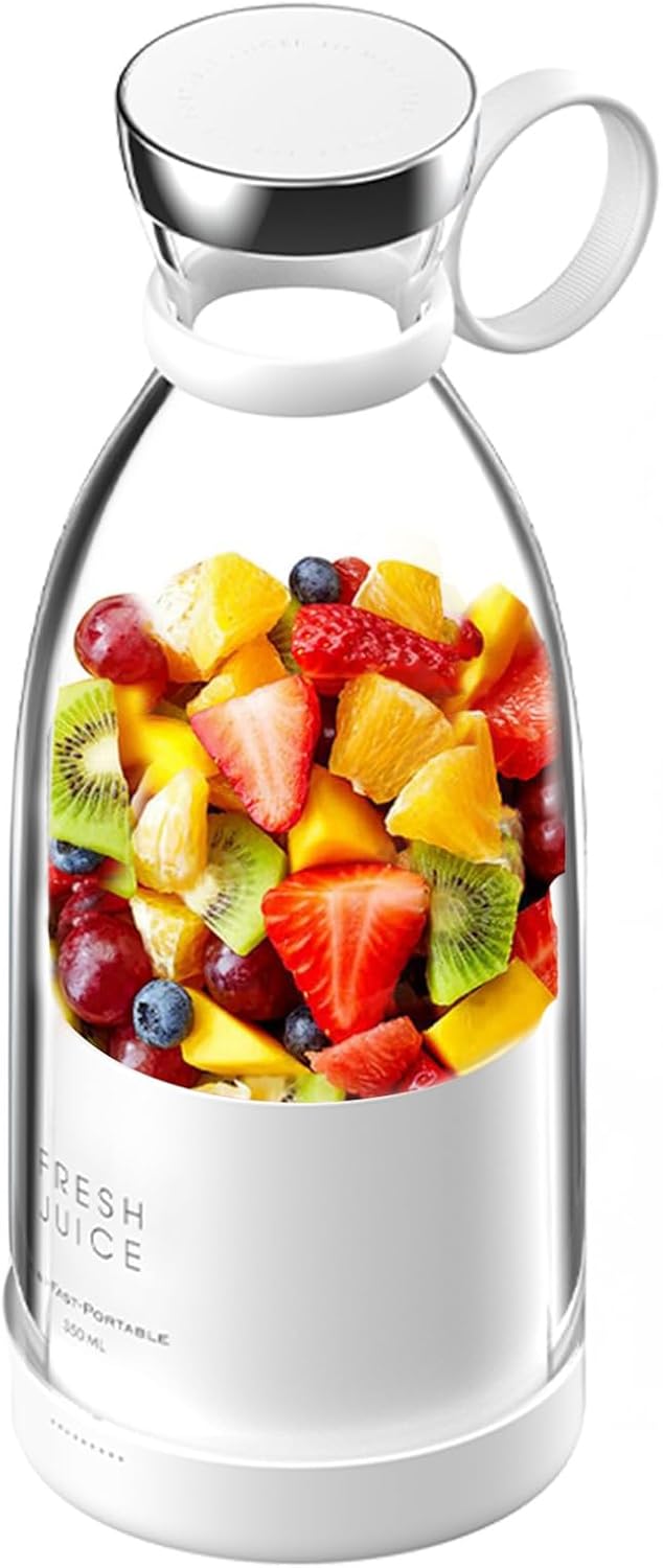 Mini Portable Cordless Blender for Shakes & Smoothies (214White)