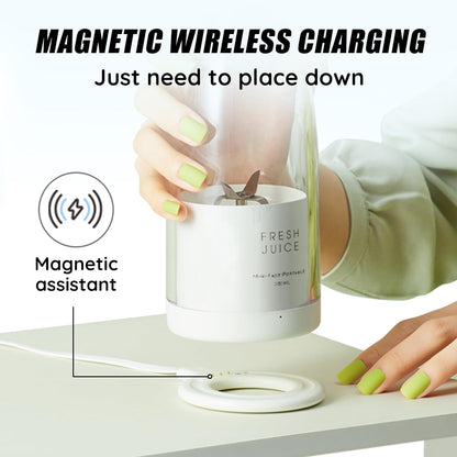Mini Portable Cordless Blender for Shakes & Smoothies (214White)