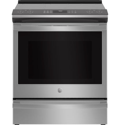 GE Profile PHS930YPFS  30" Smart Slide-In Fingerprint Resistant Front-Control Induction and Convection Range with No Preheat Air Fry