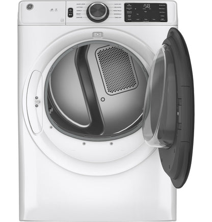 GE HZ108044 ENERGY STAR 7.8 cu. ft. Capacity Smart Front Load Gas Dryer with Sanitize Cycle