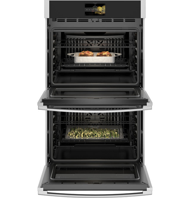 GE Profile PTD7000SNSS  30" Smart Built-In Convection Double Wall Oven with No Preheat Air Fry and Precision Cooking