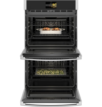 GE Profile PTD7000SNSS  30" Smart Built-In Convection Double Wall Oven with No Preheat Air Fry and Precision Cooking