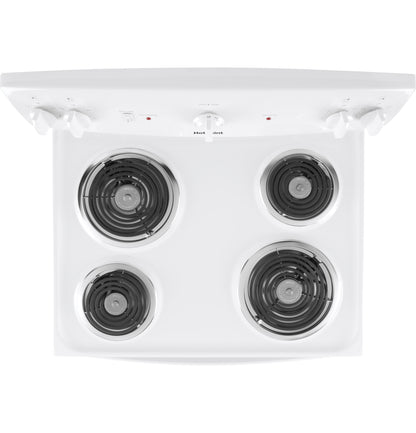 Hotpoint 30-in 4 Burners 5-cu ft Freestanding Electric Range (White)