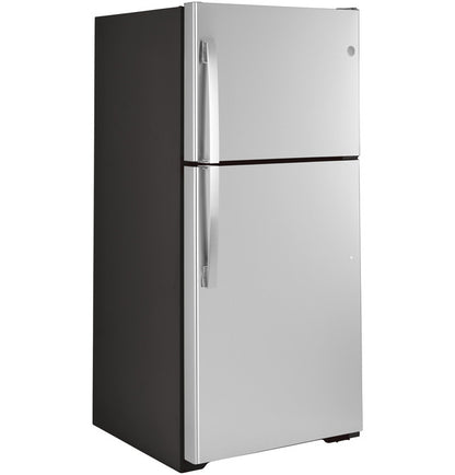 GE GTS22KYNRFS 21.9 Cu. Ft. Garage Ready Top-Freezer Refrigerator