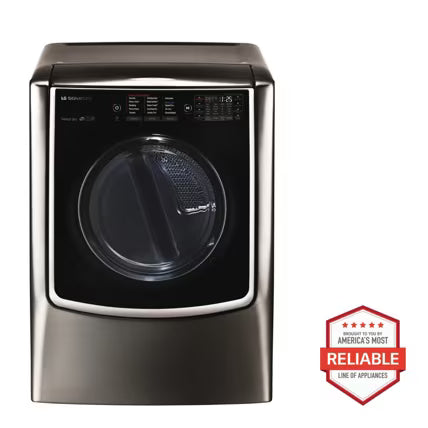 LG SIGNATURE 9.0 cu. ft. Large Smart wi-fi Enabled Gas Dryer w/ TurboSteam™