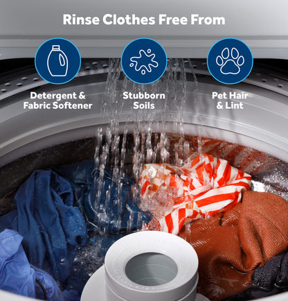 GE GTW485ASWWB 4.5 cu. ft. Capacity Washer with Stainless Steel Basket, Cold Plus and Wash Boost