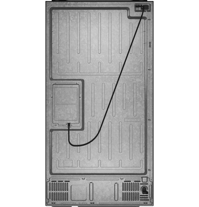 Cafe CXE22DP2PS1 ENERGY STAR 22.3 Cu. Ft. Smart Counter-Depth 4-Door French-Door Refrigerator
