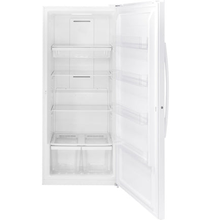 GE FUF21DLRWW ENERGY STAR 21.3 Cu. Ft. Frost-Free Garage Ready Upright Freezer