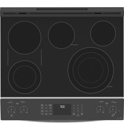GE Profile PS960YPFS  30" Smart Slide-In Electric Double Oven Convection Fingerprint Resistant Range