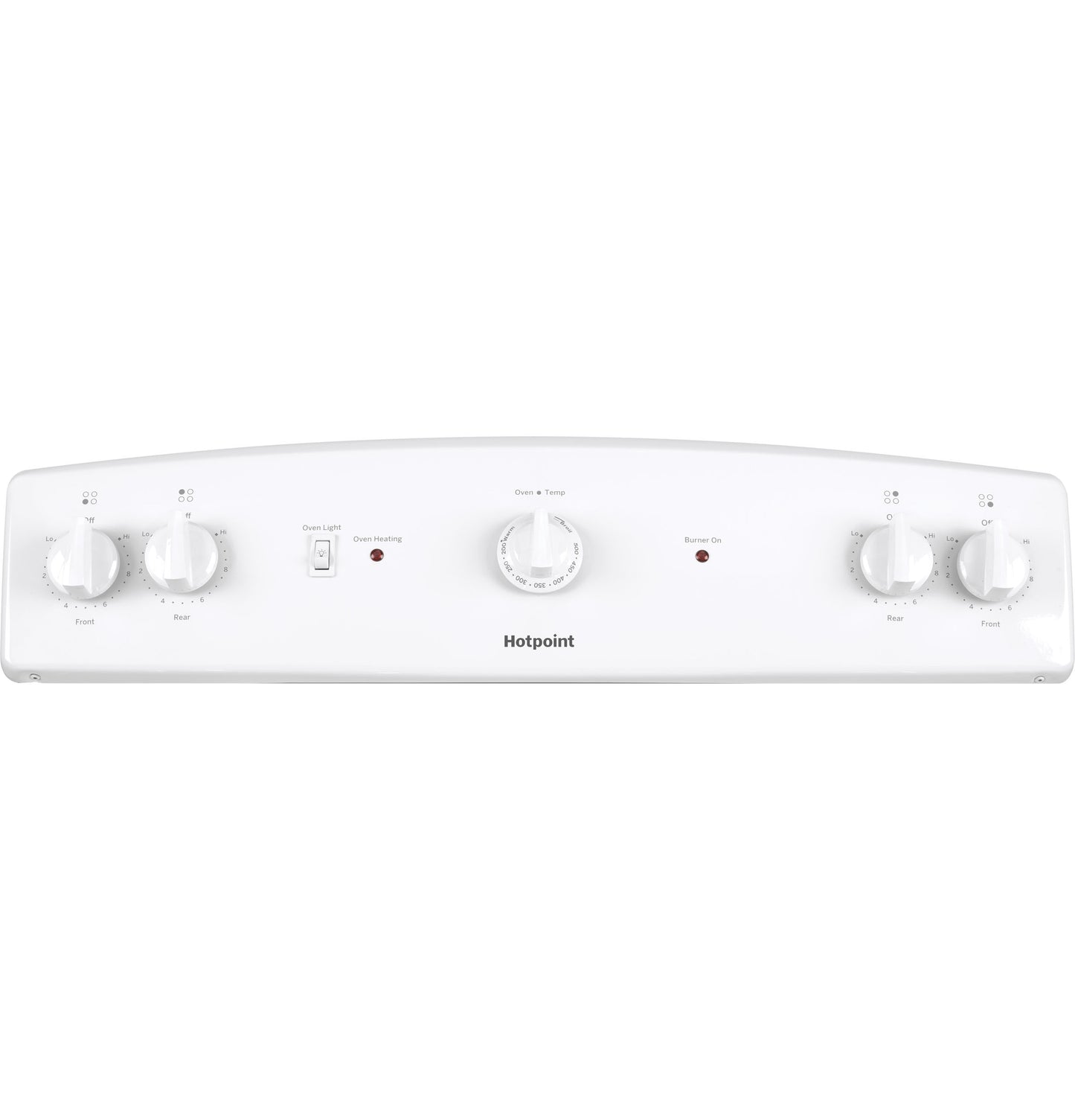 Hotpoint 30-in 4 Burners 5-cu ft Freestanding Electric Range (White)