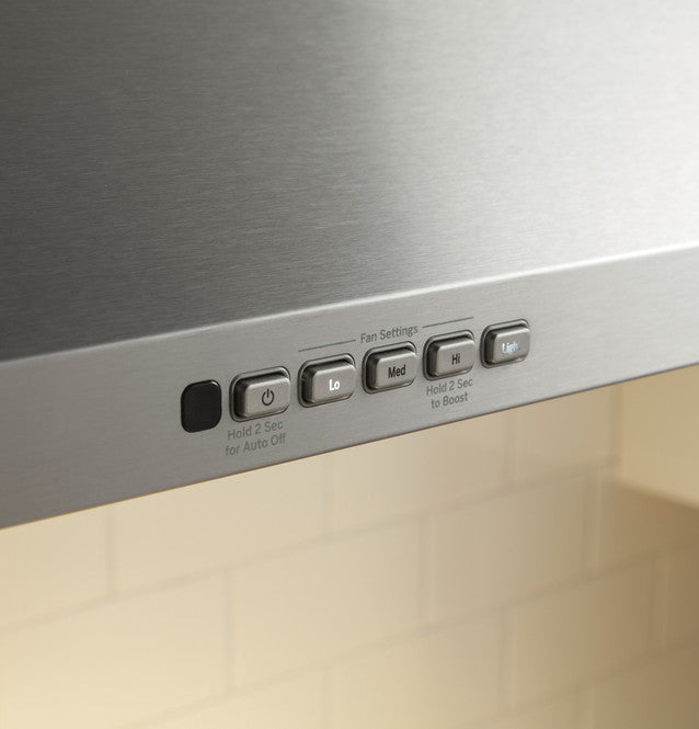 GE JVW5361SJSS 36" Wall-Mount Pyramid Chimney Hood