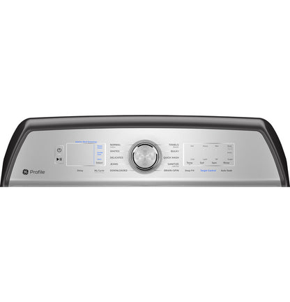 GE Profile PTW600BPRDG  ENERGY STAR 5.0 cu. ft. Capacity Washer with Smarter Wash Technology and FlexDispense