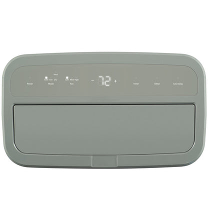 GE APSD08JASG 8,500 BTU Heat/Cool Portable Air Conditioner with Dehumidifier and Remote, Grey