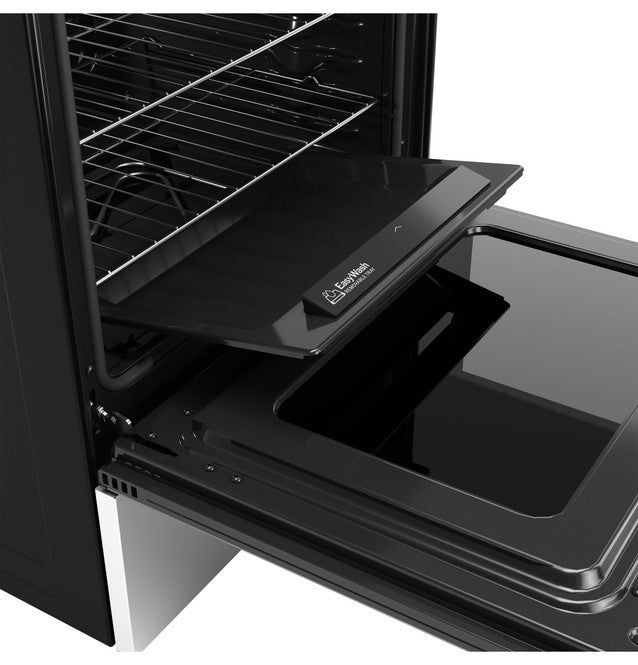 GE GRF600AVSS 30" Free-Standing Electric Convection Range with No Preheat Air Fry and EasyWashâ„¢ Oven Tray