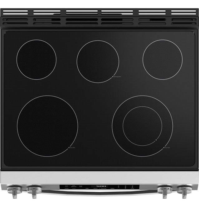 GE GRS500PVSS 30" Slide-In Electric Range with Crisp Mode