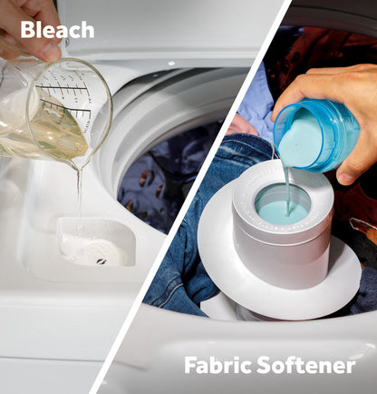 GE GTW485ASWWB 4.5 cu. ft. Capacity Washer with Stainless Steel Basket, Cold Plus and Wash Boost