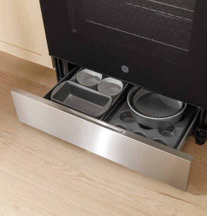 GE GRS500PVSS 30" Slide-In Electric Range with Crisp Mode