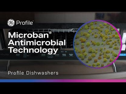 GE Profile PDT715SYVFS  ENERGY STAR Fingerprint Resistant Top Control Stainless Interior Dishwasher with Microban Antimicrobial Technology with Sanitize Cycle