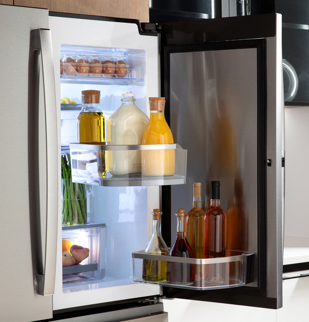 GE Profile PAD28BYTFS  ENERGY STAR 28.4 Cu. Ft. Quad-Door Refrigerator with Dual-Dispense AutoFill Pitcher and Door in Door